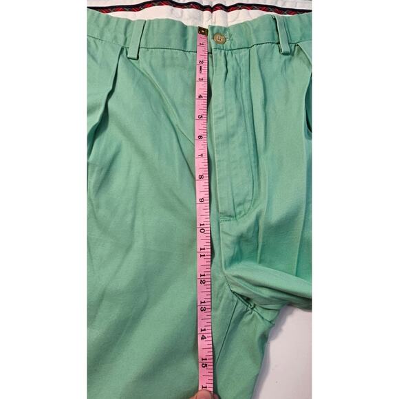 Polo Golf ralph lauren sea green sz 42 pleated fairway twill golf preppy shorts - Picture 8 of 8
